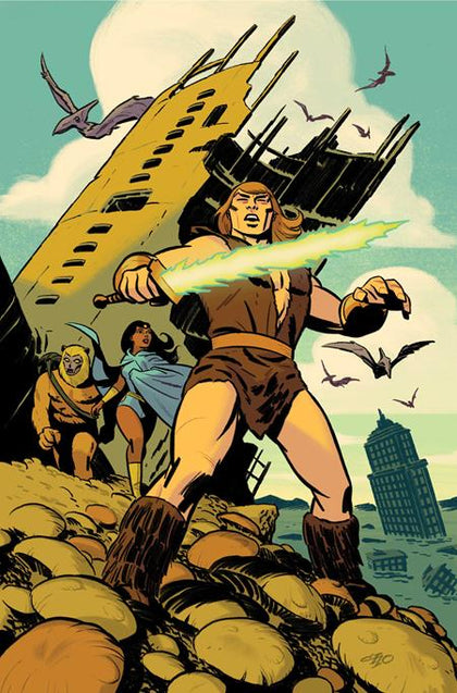 THUNDARR THE BARBARIAN #6 CVR E MICHAEL CHO METAL PREMIUM COVER VAR (PRE-ORDER: 07/01/2026)