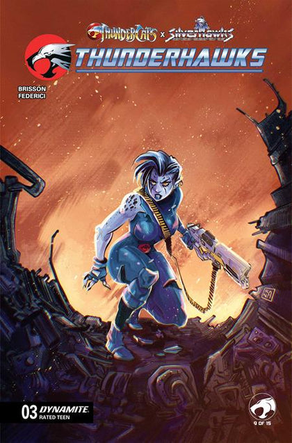 THUNDERCATS X SILVERHAWKS THUNDERHAWKS #3 CVR D ALESSANDRO RANALDI VAR (PRE-ORDER: 06/24/2026)