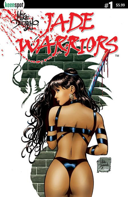 JADE WARRIORS #1 CVR A MIKE DEODATO BLOODY SWORD (PRE-ORDER: 06/10/2026)