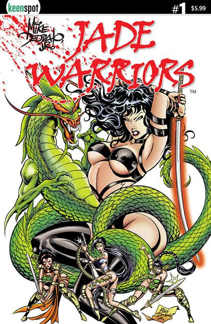JADE WARRIORS #1 CVR B MIKE DEODATO DRAGON HUNTERS VAR (PRE-ORDER: 06/10/2026)