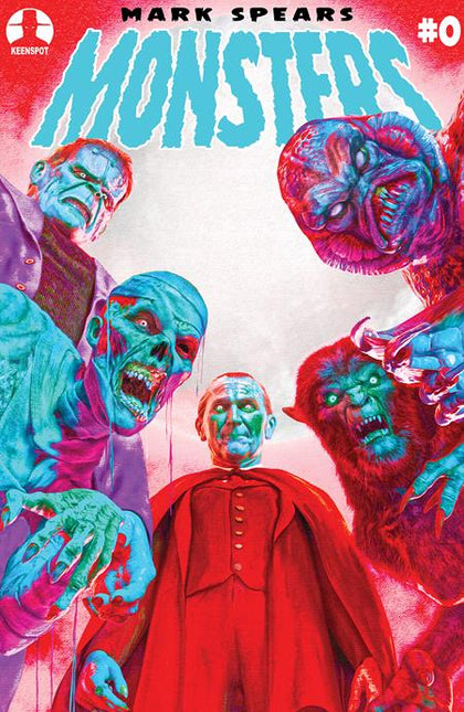 MARK SPEARS MONSTERS #0 DELUXE EDITION (ONE SHOT) CVR E MARK SPEARS THE SQUAD VAR (PRE-ORDER: 06/03/2026)