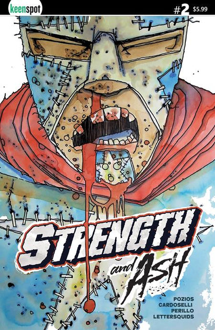 STRENGTH & ASH #2 CVR A STEFANO CARDOSELLI & FRANCESCA PERILLO RED WHITE & BLUE (PRE-ORDER: 06/17/2026)