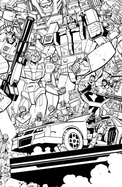 MASK #1 CVR F TOM REILLY ENERGON UNIVERSE THIRD ANNIVERSARY B&W CONNECTING VAR (PRE-ORDER: 06/10/2026)