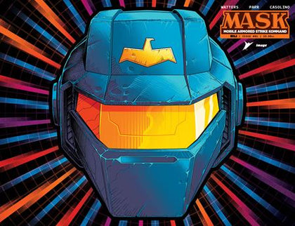 MASK #1 CVR Q PYE PARR & LUKE PREECE & ANDRES JUAREZ DIE CUT FOIL MASK VAR (PRE-ORDER: 06/10/2026)