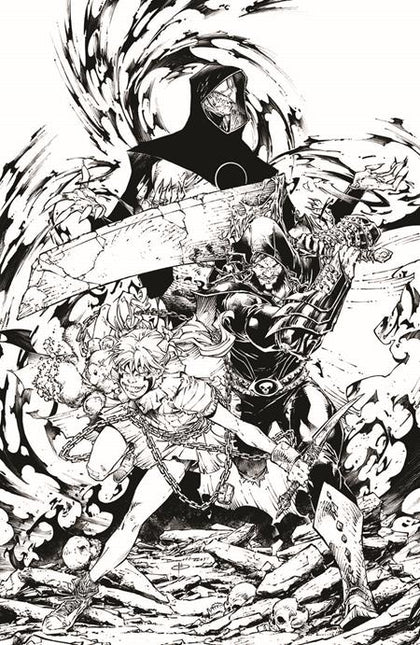 SPAWN THE CURSE OF SHERLEE JOHNSON #6 CVR C BRETT BOOTH B&W VIRGIN VAR (PRE-ORDER: 06/24/2026)