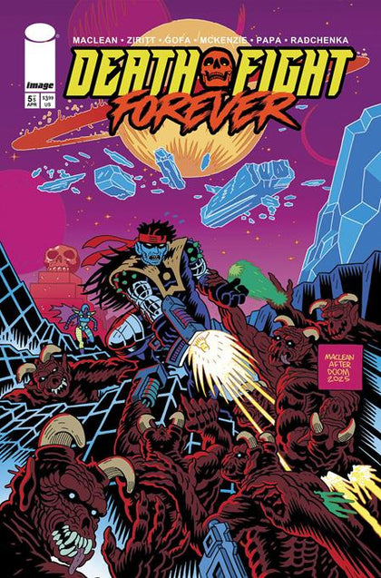 DEATH FIGHT FOREVER #5 (OF 5) CVR A ANDREW MACLEAN (PRE-ORDER: 06/24/2026)