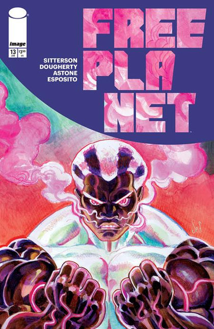 FREE PLANET #13 CVR A JED DOUGHERTY (PRE-ORDER: 06/10/2026)