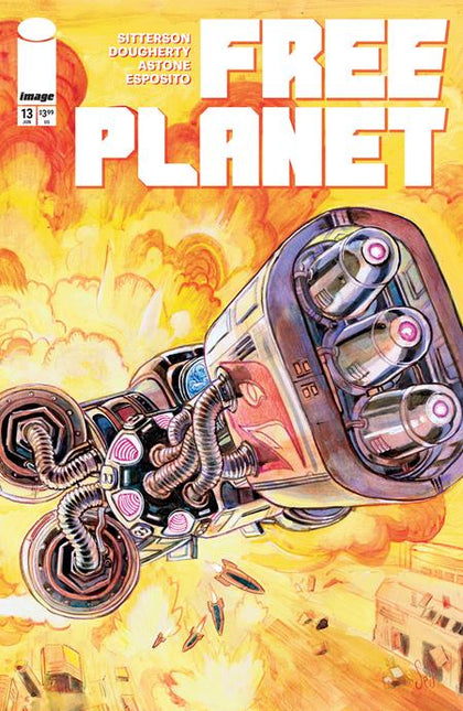 FREE PLANET #13 CVR B JED DOUGHERTY VAR (PRE-ORDER: 06/10/2026)