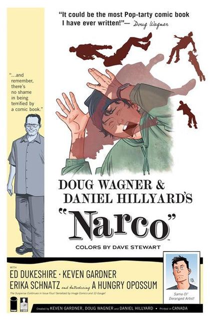 NARCO #4 (OF 5) CVR B DANIEL HILLYARD & DAVE STEWART HITCHCOCK HOMAGE VAR (PRE-ORDER: 06/24/2026)