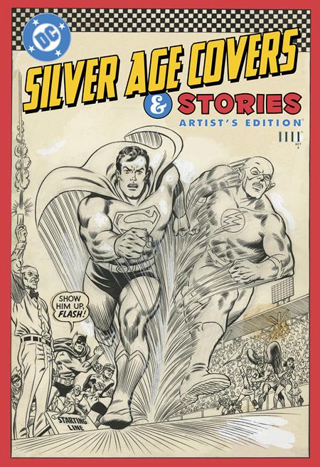 DC SILVER AGE COVERS AND STORIES ARTISTS EDITION HC DIRECT MARKET EXCLUSIVE