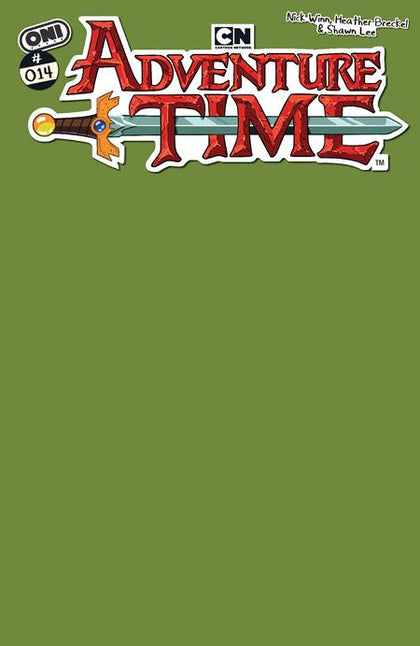 ADVENTURE TIME (2025) #14 CVR C BETTY GROF GREEN BLANK SKETCH VAR (PRE-ORDER: 06/17/2026)