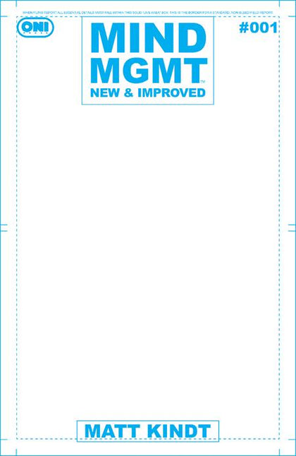 MIND MGMT NEW & IMPROVED #1 CVR D BLANK SKETCH VAR (PRE-ORDER: 06/24/2026)