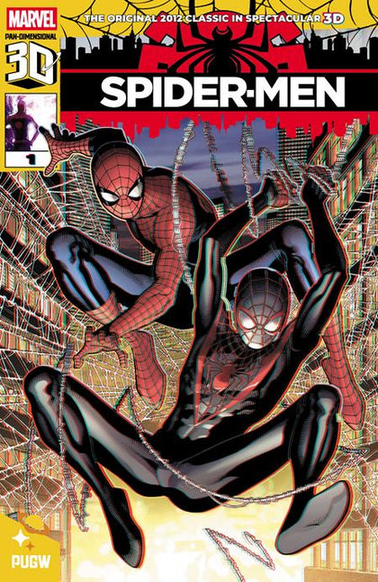 SPIDER MEN (2012) #1 PAN DIMENSIONAL 3D EDITION (PRE-ORDER: 05/27/2026)