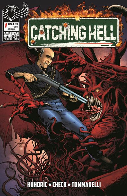 CATCHING HELL FEAT REGGIE BANNISTER #1 CVR A ROY ALLAN MARTINEZ Previously Solicted Thru Diamond (PRE-ORDER: 06/10/2026)