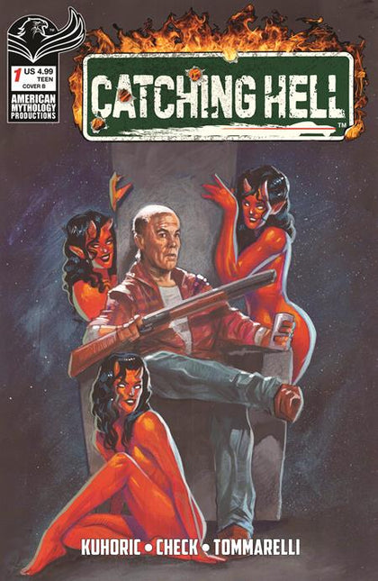 CATCHING HELL FEAT REGGIE BANNISTER #1 CVR B GREG LAROCQUE VAR Previously Solicted Thru Diamond (PRE-ORDER: 06/10/2026)