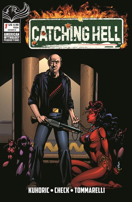 CATCHING HELL FEAT REGGIE BANNISTER #1 CVR D BUZ HASSON VAR Previously Solicted Thru Diamond (PRE-ORDER: 06/10/2026)