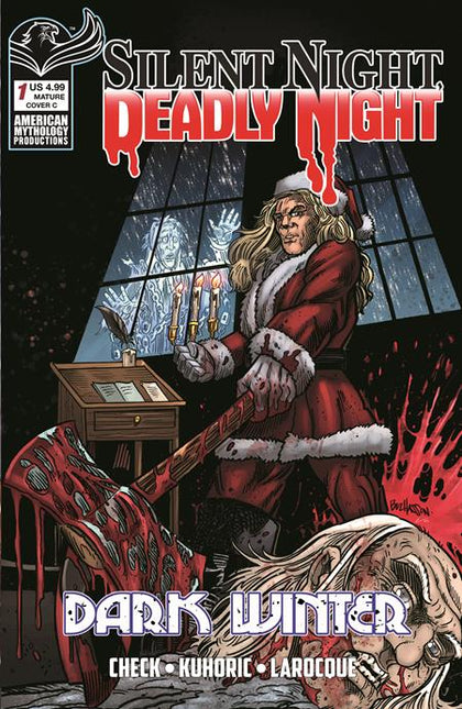 SILENT NIGHT DEADLY NIGHT DARK WINTER #1 (OF 2) CVR C BUZ HASSON VAR  Previously Solicted Thru Diamond (PRE-ORDER: 06/24/2026)