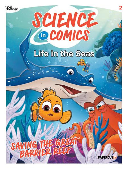 DISNEY SCIENCE IN COMICS HC LIFE IN THE SEAS (PRE-ORDER: 06/24/2026)