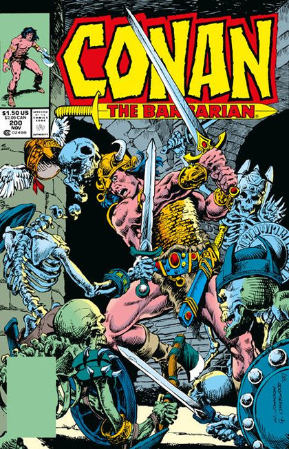 CONAN THE BARBARIAN THE ORIGINAL COMICS OMNIBUS VOL 08 REGULAR EDITION W JOHNSON & GEOFF ISHERWOOD (PRE-ORDER: 06/03/2026)