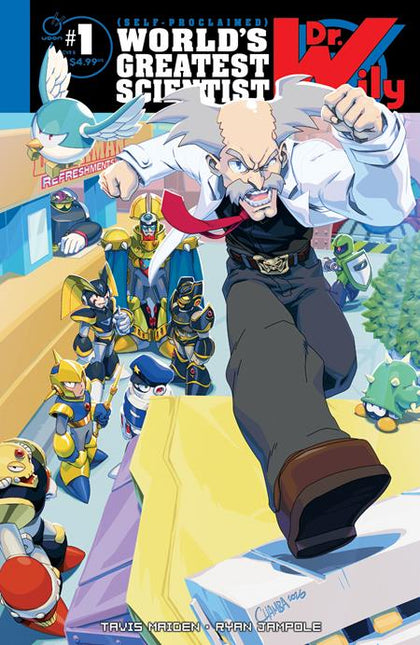 DR WILY #1 (ONE SHOT) CVR B JEFFREY CRUZ VAR (PRE-ORDER: 06/17/2026)