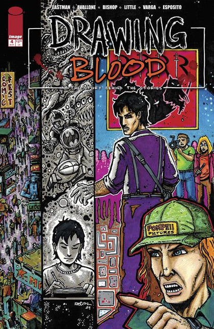 Drawing Blood #4 (of 12) CVR A Kevin Eastman