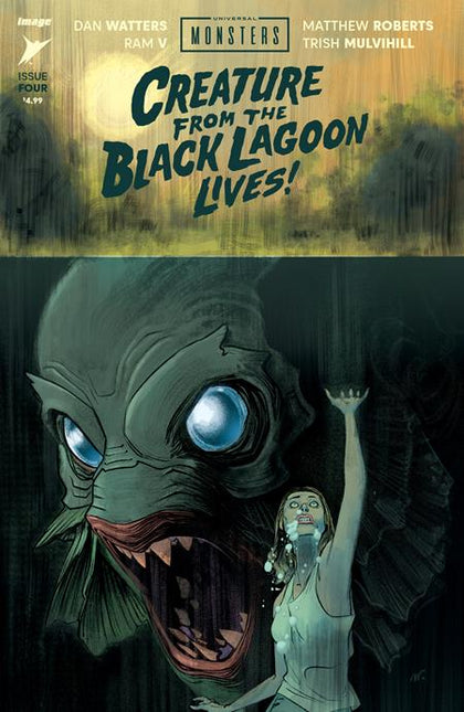 Universal Monsters Creature From The Black Lagoon Lives! #4 (of 4) CVR A Matthew Roberts