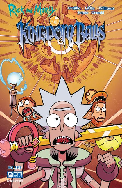 Rick And Morty Kingdom Balls #4 (of 4) CVR A Jarrett Williams