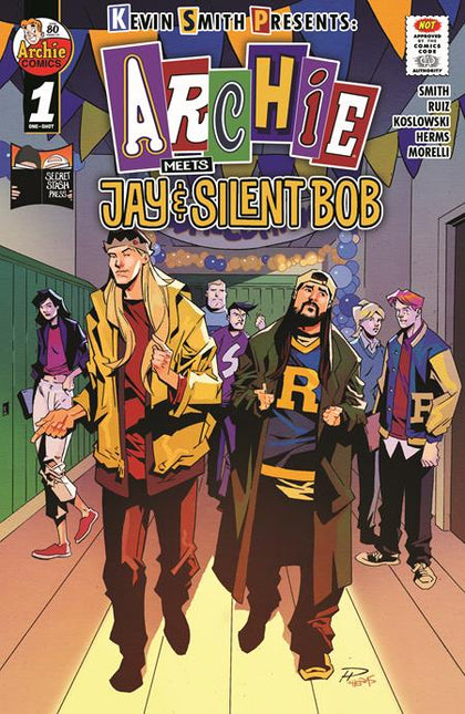 ARCHIE MEETS JAY AND SILENT BOB #1 (ONE SHOT) CVR D PHIL HESTER MATT HERMS VAR (PRE-ORDER: 07/09/2025)