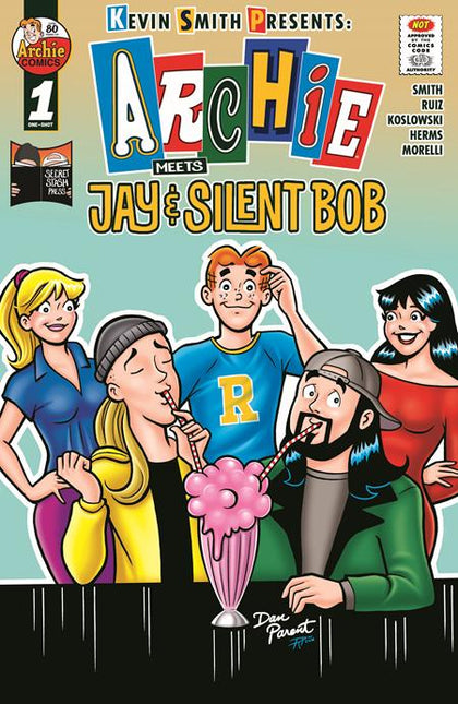 ARCHIE MEETS JAY AND SILENT BOB #1 (ONE SHOT) CVR E DAN PARENT VAR (PRE-ORDER: 07/09/2025)