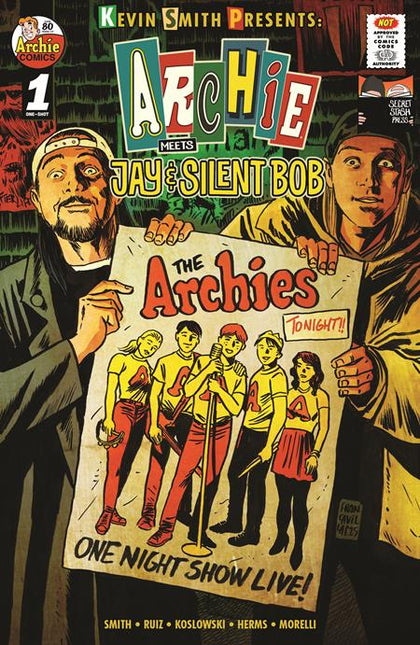 ARCHIE MEETS JAY AND SILENT BOB #1 (ONE SHOT) CVR J FRANCESCO FRANCAVILLA FOIL VAR (PRE-ORDER: 07/09/2025)