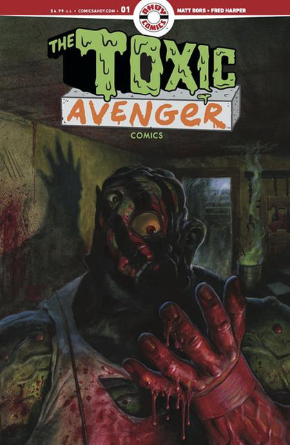 TOXIC AVENGER COMICS #1 CVR A FRED HARPER (PRE-ORDER: 07/09/2025)