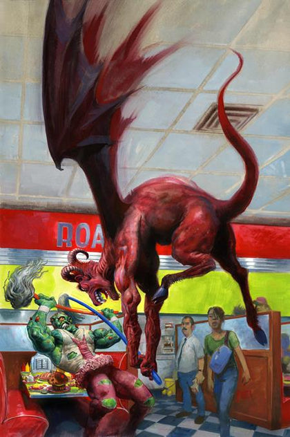 TOXIE TEAM UP #2 (OF 5) CVR C FRED HARPER EXCLUSIVE TRADING CARD BY ROB STEEN VAR (PRE-ORDER: 07/16/2025)