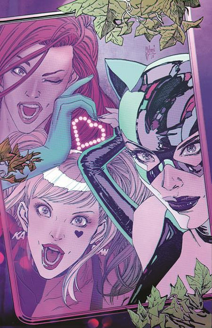 GOTHAM CITY SIRENS UNFIT FOR ORBIT #5 (OF 5) CVR C GUILLEM MARCH CONNECTING CARD STOCK VAR (PRE-ORDER: 07/30/2025)