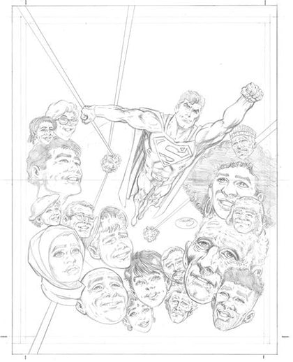 SUPERMAN TREASURY 2025 HERO FOR ALL #1 (ONE SHOT) CVR B DAN JURGENS VAR (PRE-ORDER: 07/09/2025)