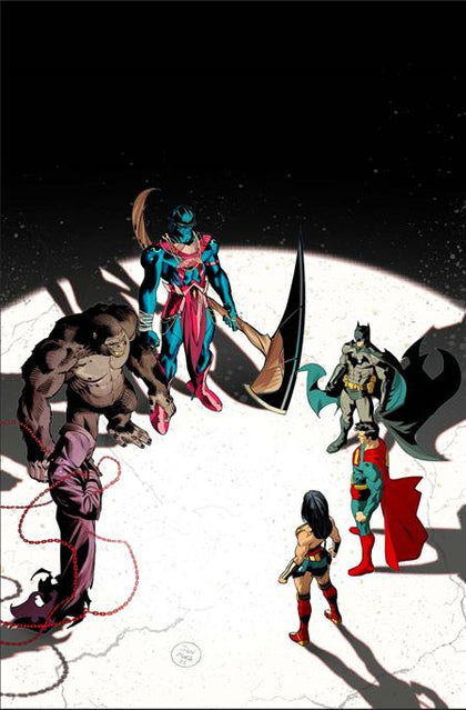 JUSTICE LEAGUE UNLIMITED #9 CVR A DAN MORA (WE ARE YESTERDAY) (PRE-ORDER: 07/23/2025)