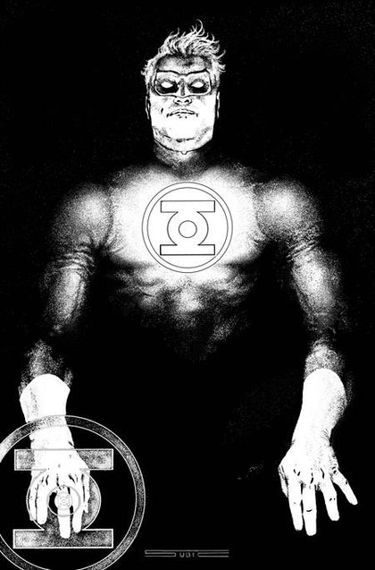 GREEN LANTERN #25 CVR F STEVAN SUBIC GLOW-IN-THE-DARK FOIL VAR (PRE-ORDER: 07/23/2025)