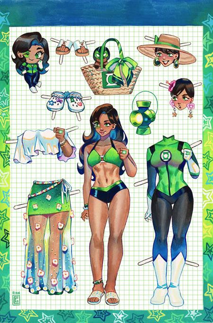 GREEN LANTERN CORPS #6 CVR C RIAN GONZALES CARD STOCK VAR (PRE-ORDER: 07/09/2025)