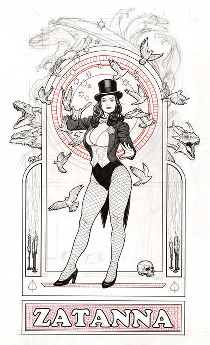 ZATANNA #6 (OF 6) CVR B FRANK CHO CARD STOCK VAR (PRE-ORDER: 07/16/2025)