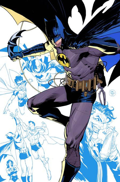 NEW HISTORY OF THE DC UNIVERSE #2 (OF 4) CVR B DAN MORA CARD STOCK VAR (PRE-ORDER: 07/23/2025)
