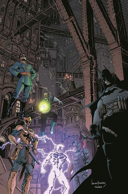 BATMAN GOTHAM BY GASLIGHT A LEAGUE FOR JUSTICE #1 (OF 6) CVR A LEANDRO FERNANDEZ (PRE-ORDER: 07/09/2025)