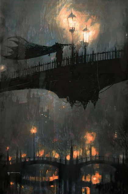 BATMAN GOTHAM BY GASLIGHT A LEAGUE FOR JUSTICE #1 (OF 6) CVR C BILL SIENKIEWICZ CARD STOCK VAR (PRE-ORDER: 07/09/2025)