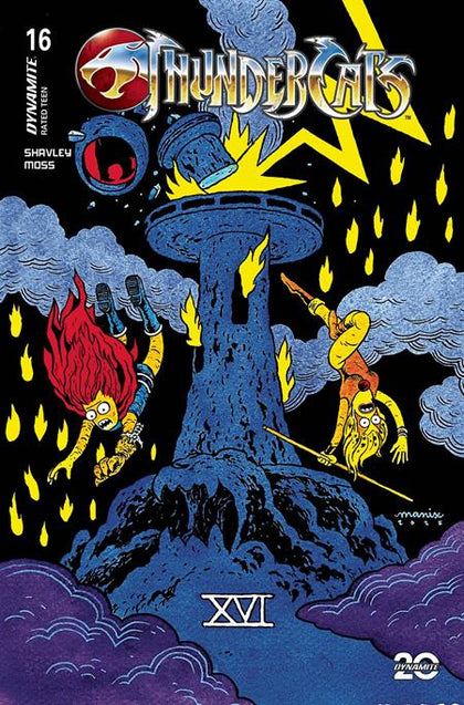 THUNDERCATS #16 CVR J MANIX FOIL VAR (PRE-ORDER: 07/16/2025)