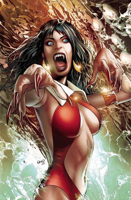 VAMPIRELLA (2025) #3 CVR G GREG LAND FOIL VIRGIN VAR (PRE-ORDER: 07/09/2025)