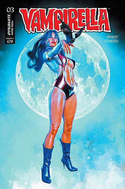 VAMPIRELLA (2025) #3 CVR W MARK SPEARS MOON ORIGINAL FOIL FOC BONUS VAR (PRE-ORDER: 07/09/2025)