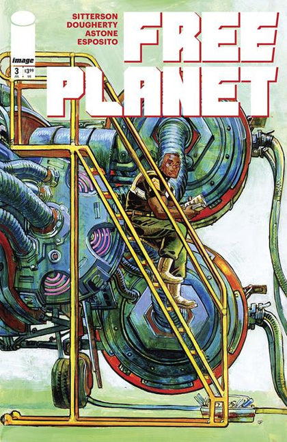 FREE PLANET #3 CVR B JED DOUGHERTY LADDER VAR (PRE-ORDER: 07/09/2025)