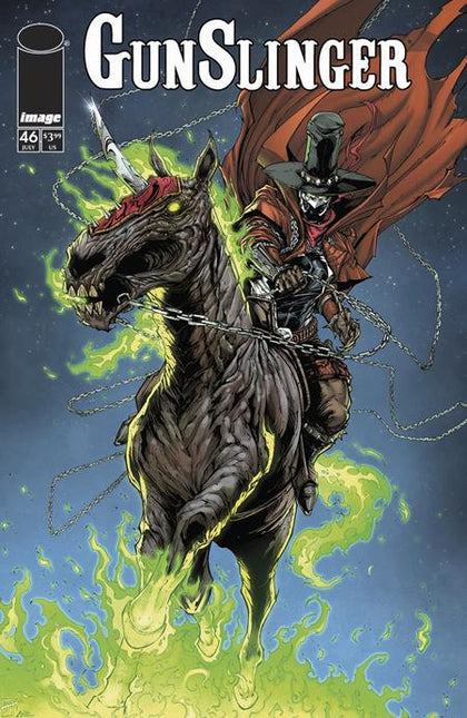 GUNSLINGER SPAWN #46 CVR B JONATHAN URIBE VAR (PRE-ORDER: 07/09/2025)