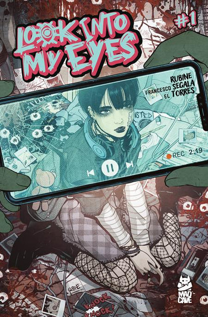 LOOK INTO MY EYES #1 (OF 5) CVR A RUBEN CUBILES (PRE-ORDER: 07/23/2025)