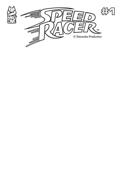 SPEED RACER #1 CVR F BLANK VAR (PRE-ORDER: 07/30/2025)