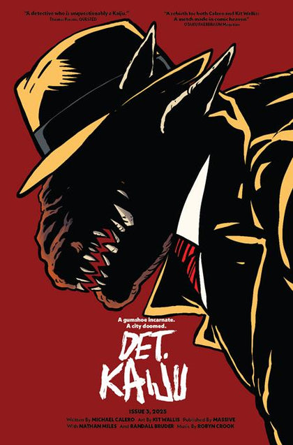 DETECTIVE KAIJU #3 (OF 4) CVR C MICHAEL CALERO HOMAGE VAR (PRE-ORDER: 10/01/2025))