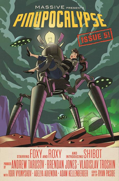 PINUPOCALYPSE #5 (OF 6) CVR B RYAN PASIBE MOVIE POSTER HOMAGE VAR (PRE-ORDER: 07/30/2025)